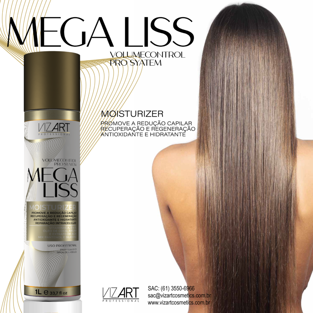 Seme Definitiva Mega Liss alisamento de luxo - 1 litro - Imagem 2